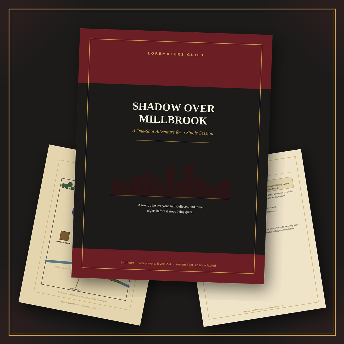 Shadow Over Millbrook — One-Shot Adventure Module